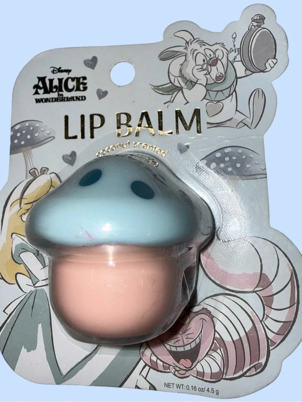 NWT Limited Edition- Disney’s Alice in Wonderland Coconut/ Vanilla Lip Balm Set